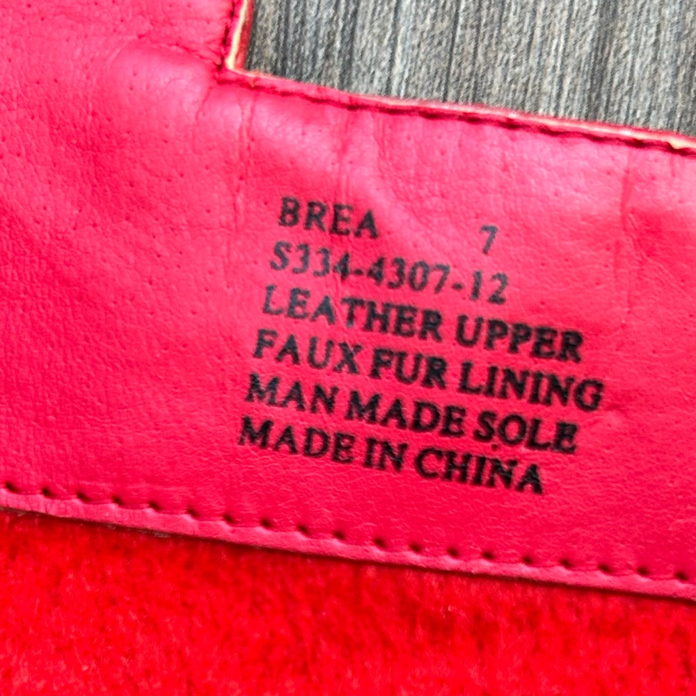 Miz Mooz Red Heeled Boots - Picture 5 of 12
